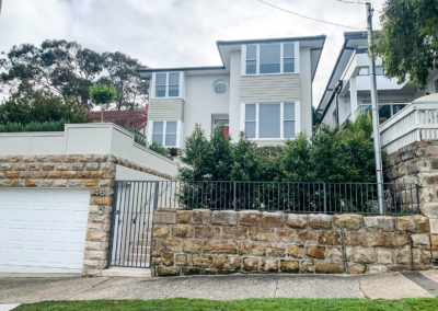 Double Bay Exterior Renovation